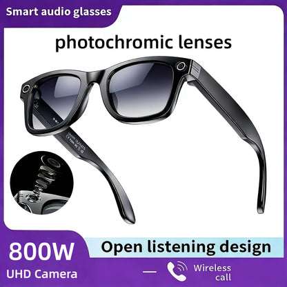 Gafas inteligentes con IA, cámara de alta definición
