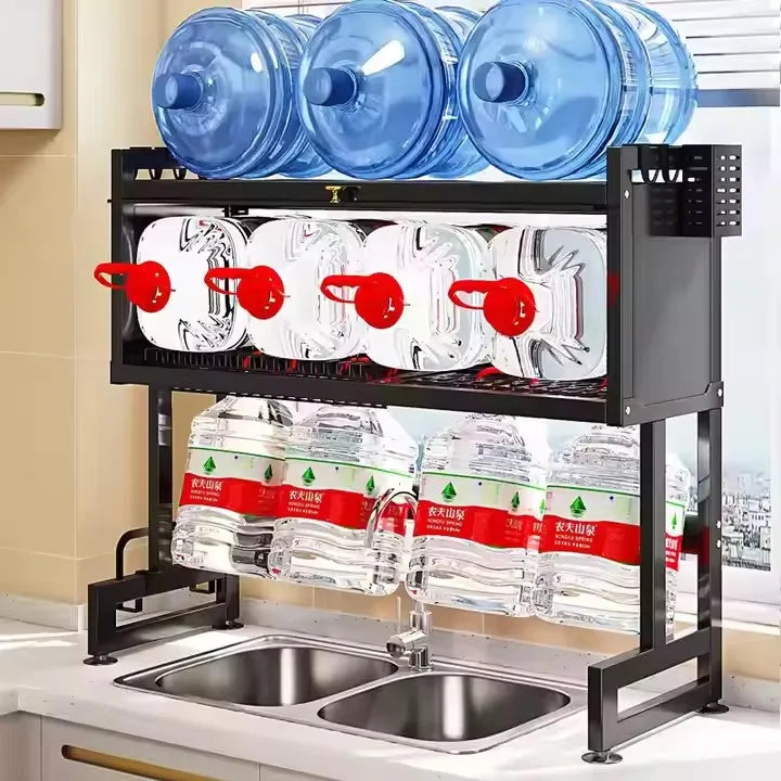 Wholesale Above-Kitchen Sink Metal Drain Rack Dish Storage Cage