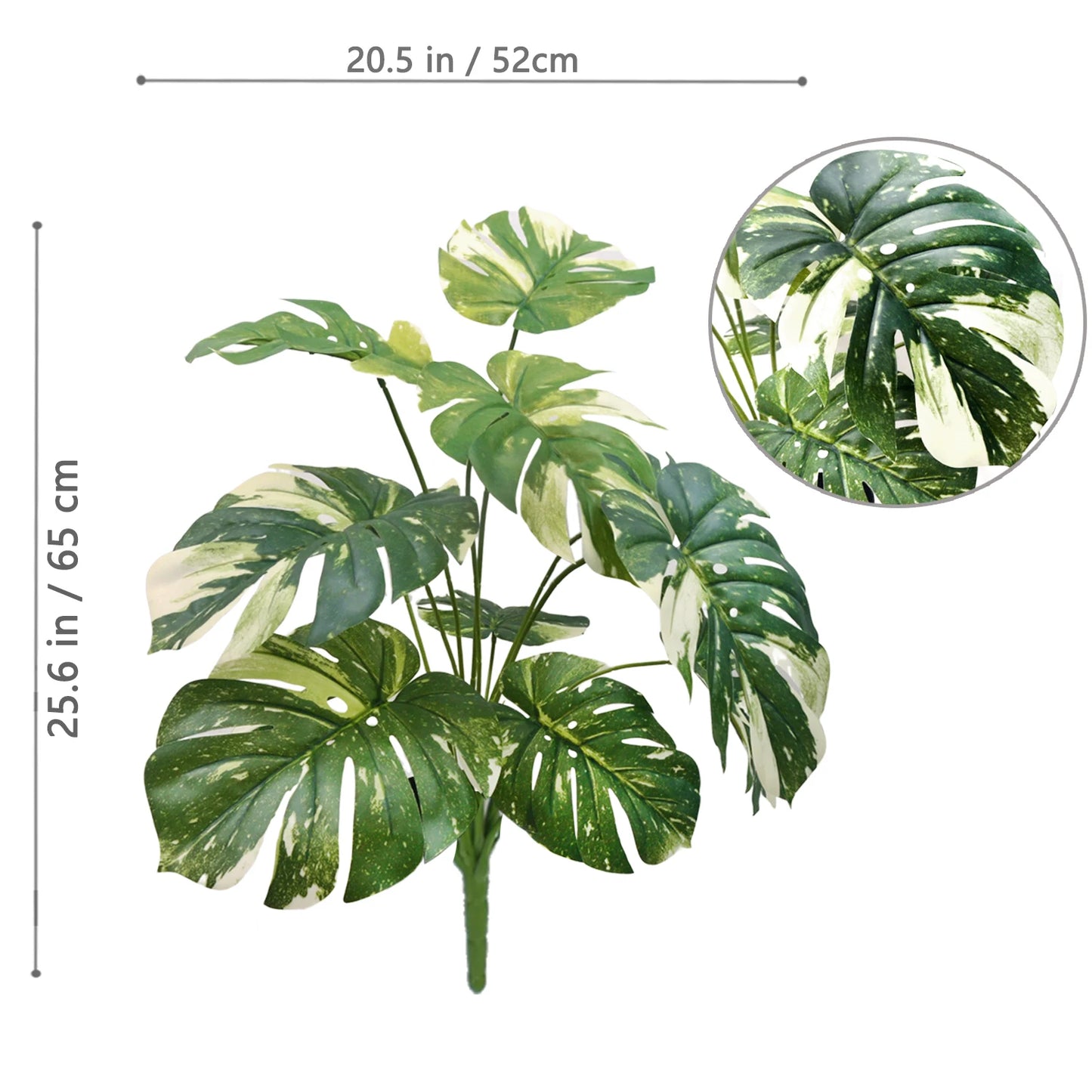Planta Monstera artificial de 40-108 cm
