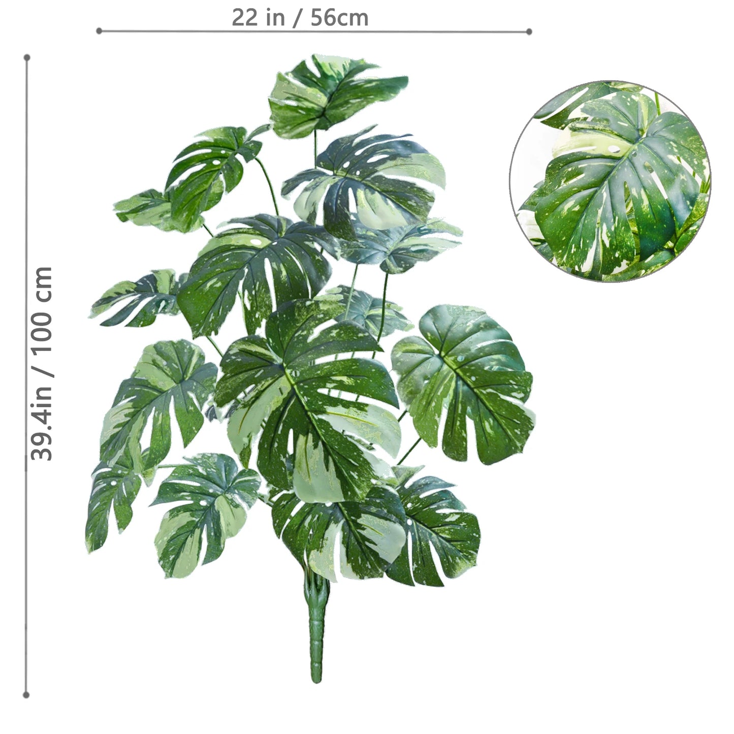 Planta Monstera artificial de 40-108 cm