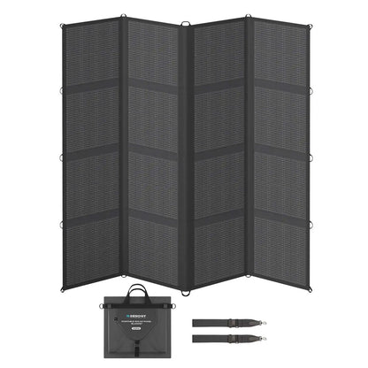Renogy 400W Foldable Solar Panel Blanket, 25% N-Type Efficiency, Lightweight Portable Charger for RV, Camping, Off-Grid