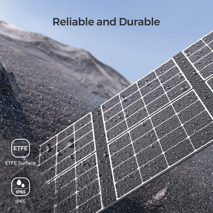 Renogy 400W Foldable Solar Panel Blanket, 25% N-Type Efficiency, Lightweight Portable Charger for RV, Camping, Off-Grid