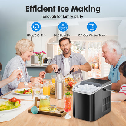 Máquina de hielo portátil