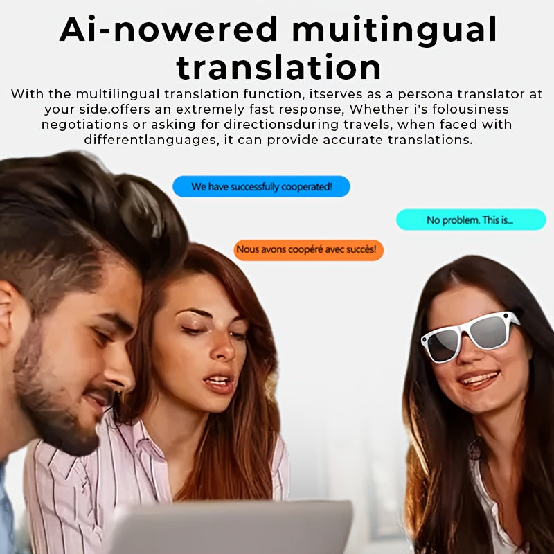 Las nuevas gafas inteligentes admiten control táctil